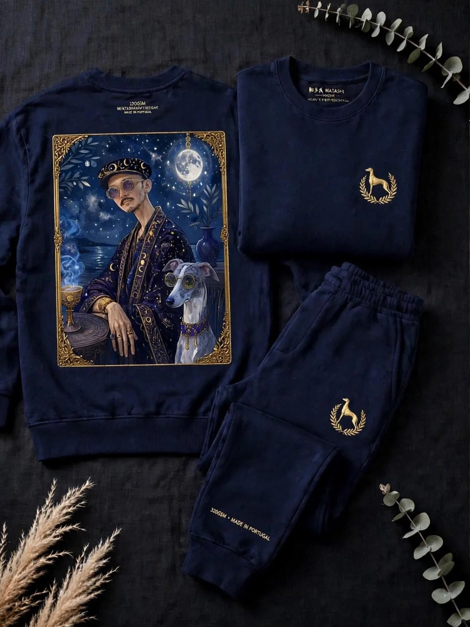 和多氏 SWEAT SETUP NAVY NIGHT SET
